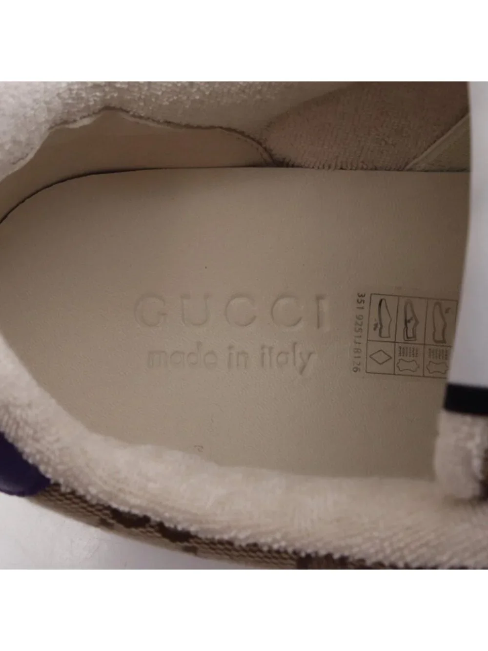 Gucci Sneakers Screener GG Canvas Sherry Line